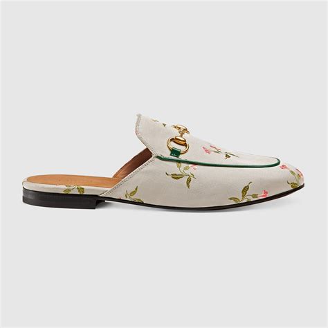 gucci slippers flowers